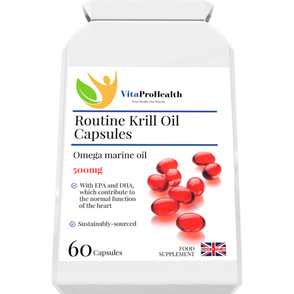 routine krill oil capsules tilt