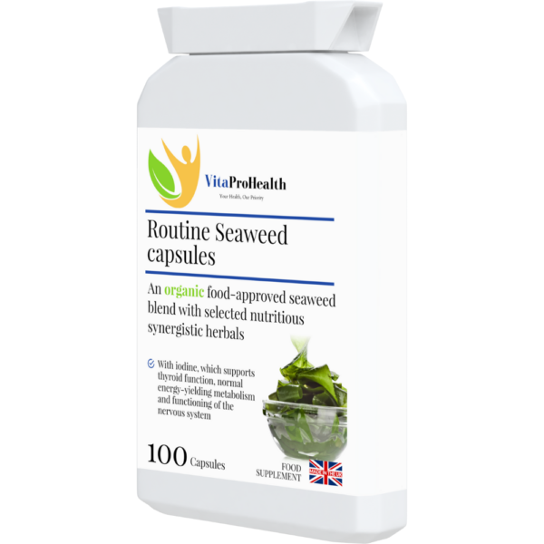 routine seaweed capsules left