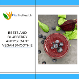 BEETS AND BLUEBERRY ANTIOXIDANT VEGAN SMOOTHIE